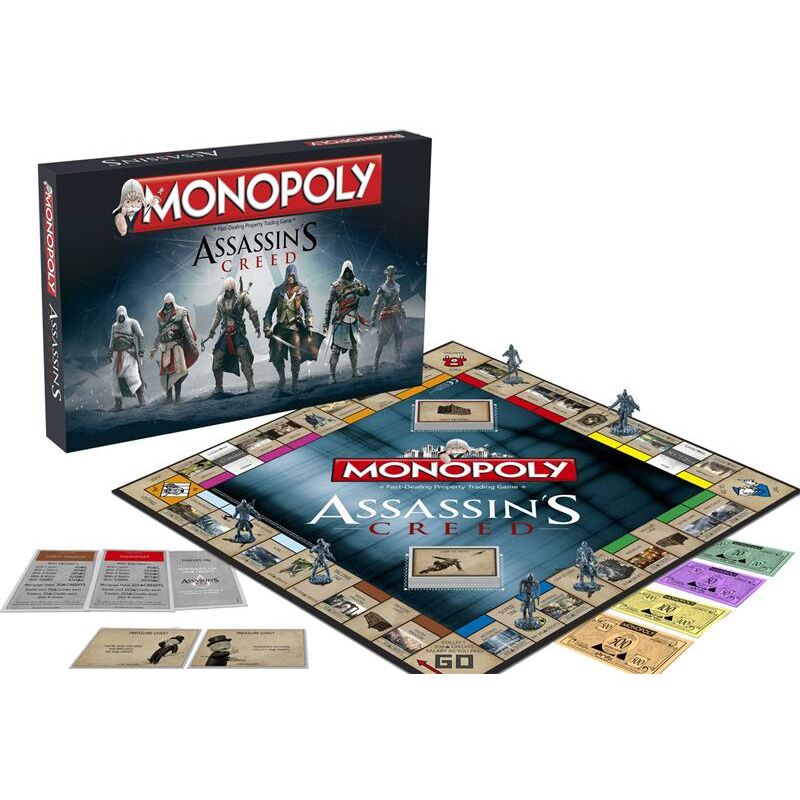 Brettspiel - Monopoly, Englische Version - Assassin's Creed, 44,90 €